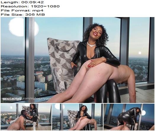 MahoganyQen  15 Inches Of Destruction  Harsh Interracial Pegging preview