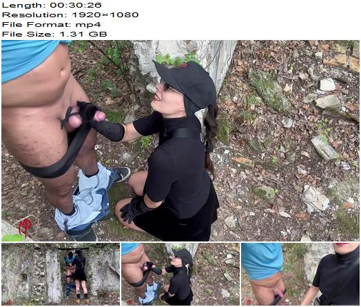 Maitresse Andrea Parker  The Locktober Started Like That For My Cuck In Nature Minutes preview