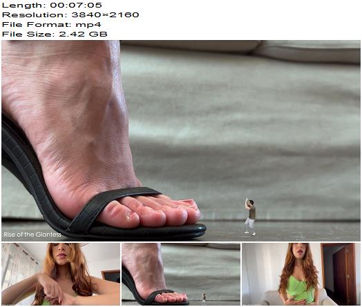 RISE OF THE GIANTESS  I trapped a tiny man 4k preview