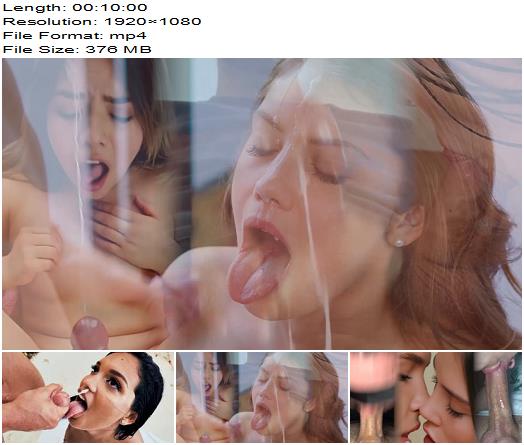 Rapid fire facials  oral creampies Compilation preview