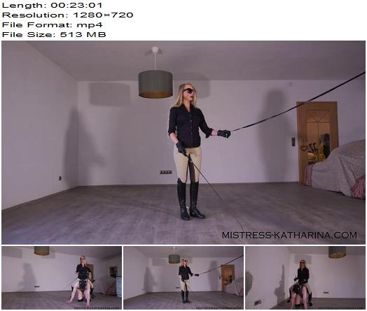 Riding Mistress Katharina  Pony Corona Exhaustion Post Covid Pony Training By Mistress Katharina  German Language No Subtitles preview