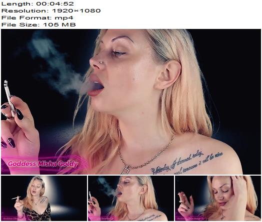 The Goldy Rush  I Will Take All Your Finances While I Am Smoking  Mistress Misha Goldy  Russianbeauty preview