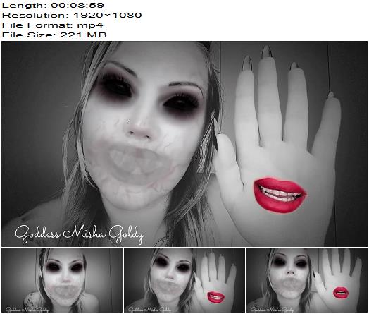 The Goldy Rush  Lip Worship  Creepy Edition  Mistress Misha Goldy  Russianbeauty preview