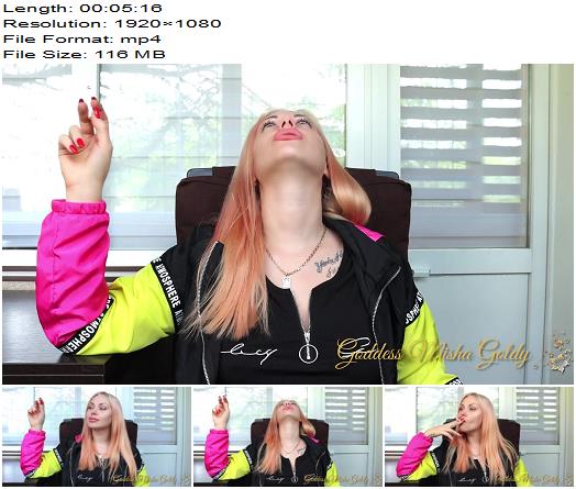 The Goldy Rush  You Are So Hooked On Me Smoking And On Rewarding Me  Mistress Misha Goldy  Russianbeauty preview