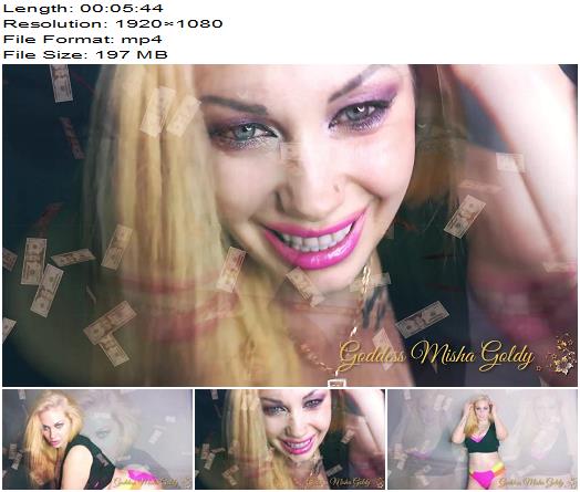 The Goldy Rush  You Know Piggy You Can Only Satisfy Me With Your Money  Mistress Misha Goldy  Russianbeauty preview