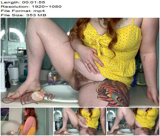 Adora bell  Desperate sink peeing preview