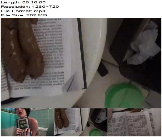 Goddess Vivian Leigh  Toilet Humiliation for Muslim Slaves preview