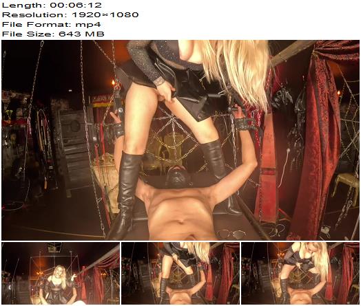 Queen Of Bdsm  I Piss In The Latex Pigs Mouth preview